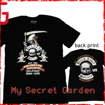 Black Label Society - New Years Eve Official Fitted Jersey T Shirt ( Men M) ***READY TO SHIP from Hong Kong***